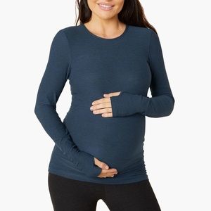 Beyond yoga maternity top (small)